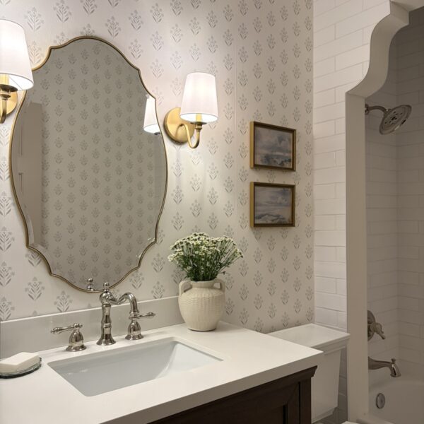 Roofline Residence Guest Bathroom Reveal