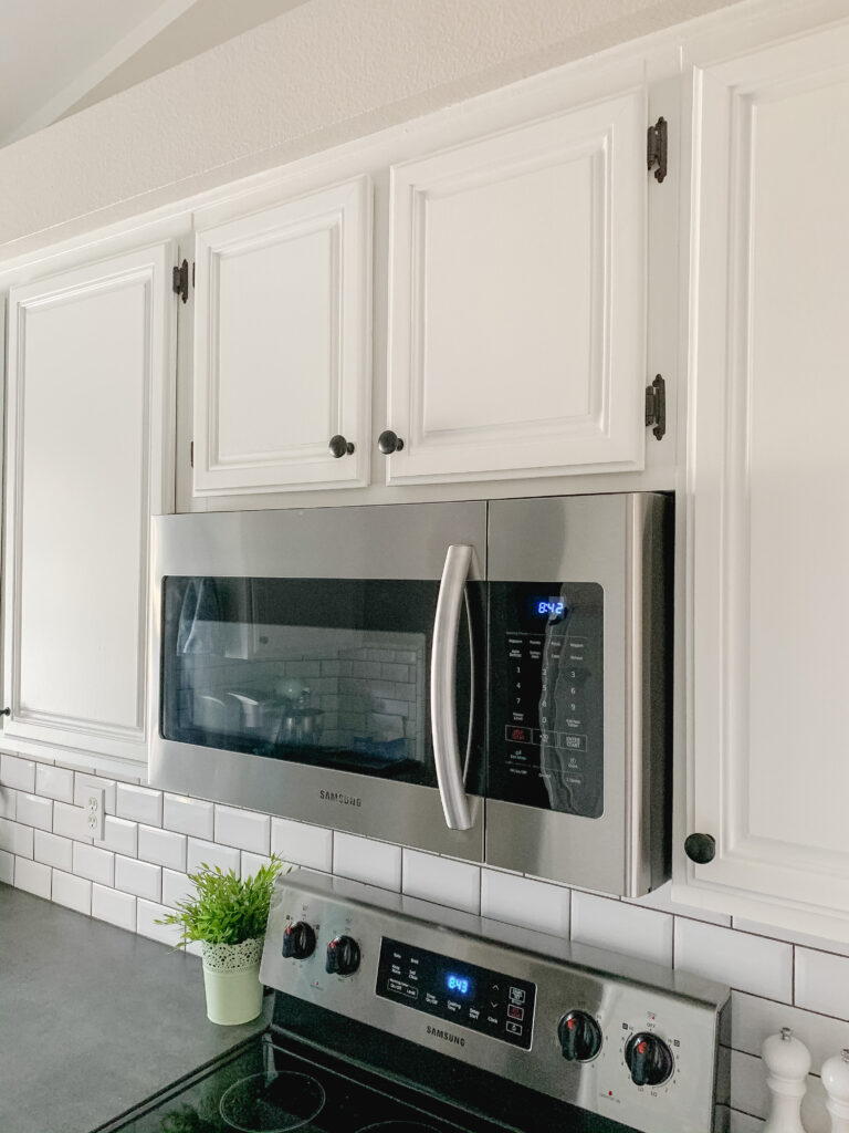 how to cut down a kitchen cabinet