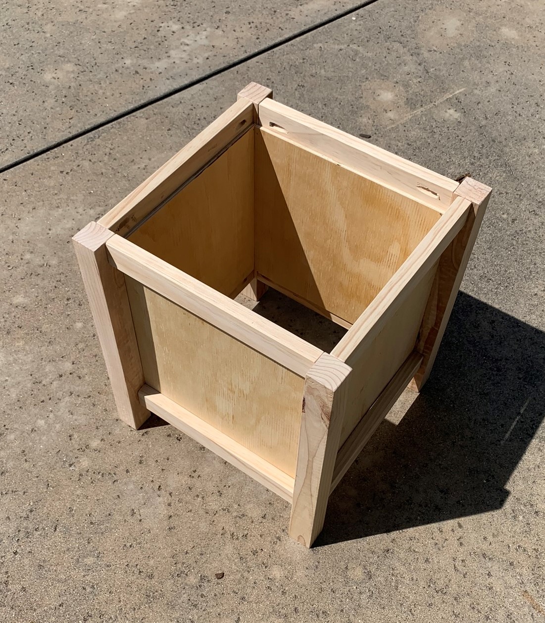 How to Build a DIY Custom Side Table With Storage - haus & hand