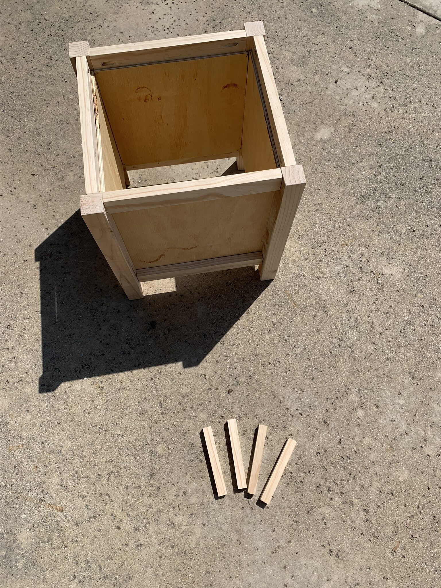How to Build a DIY Custom Side Table With Storage - haus & hand