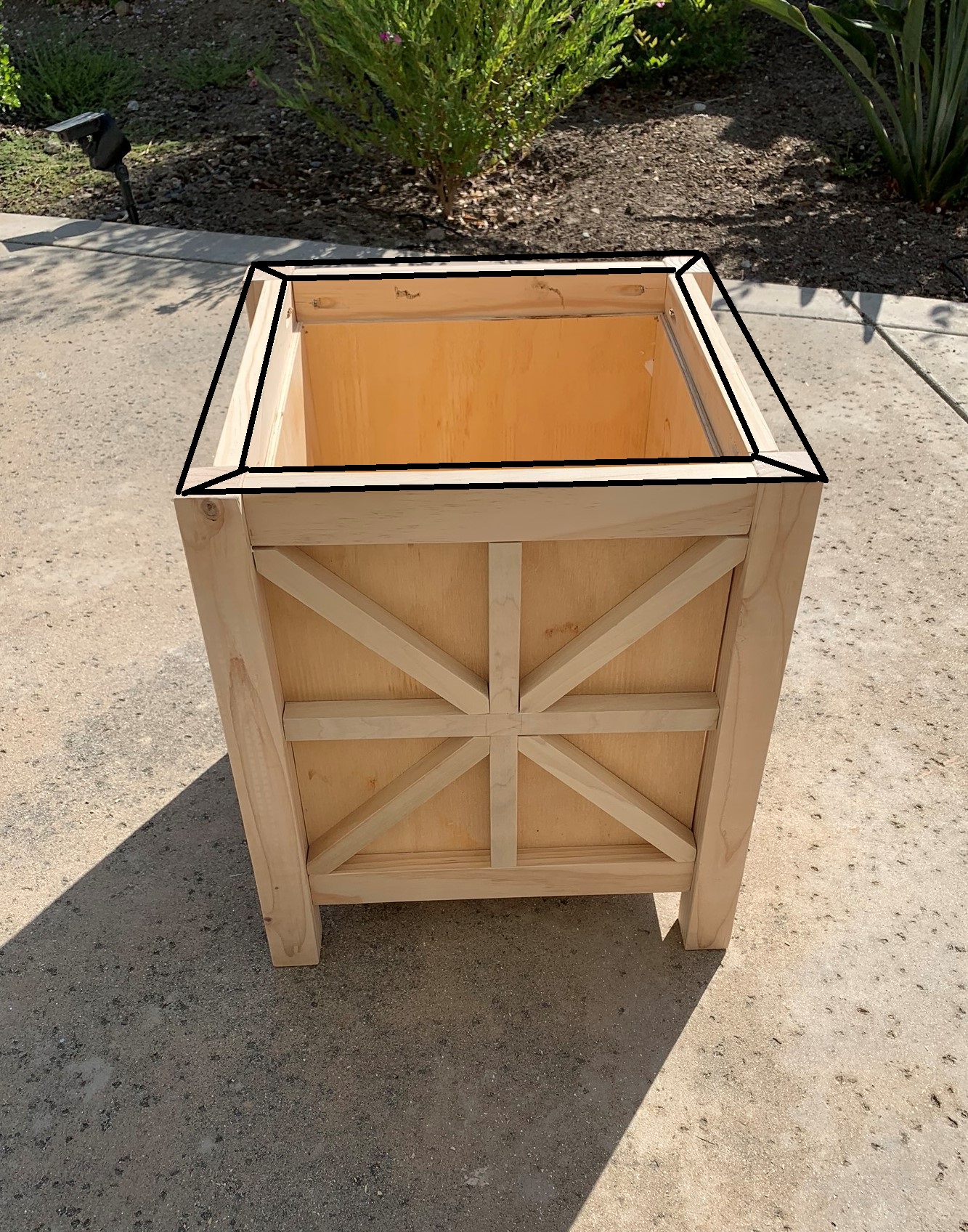 How to Build a DIY Custom Side Table With Storage - haus & hand
