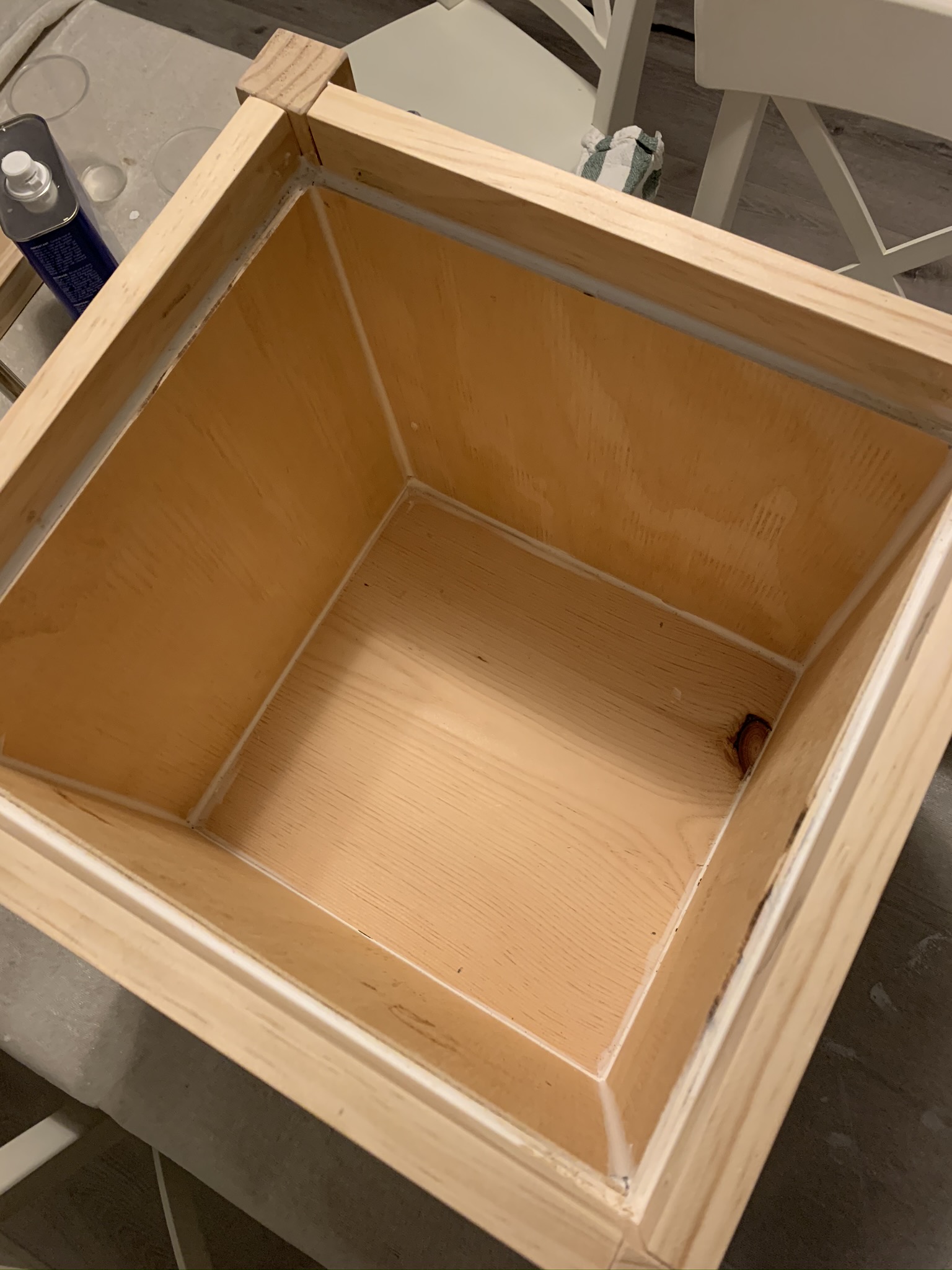 How to Build a DIY Custom Side Table With Storage - haus & hand