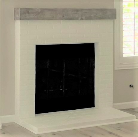 How to Add DIY Faux Brick to a Fireplace or Wall