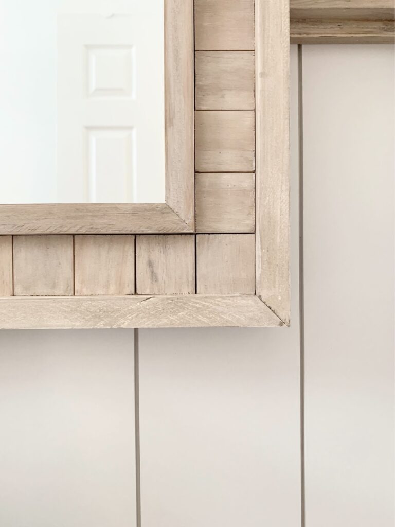 DIY wood mirror