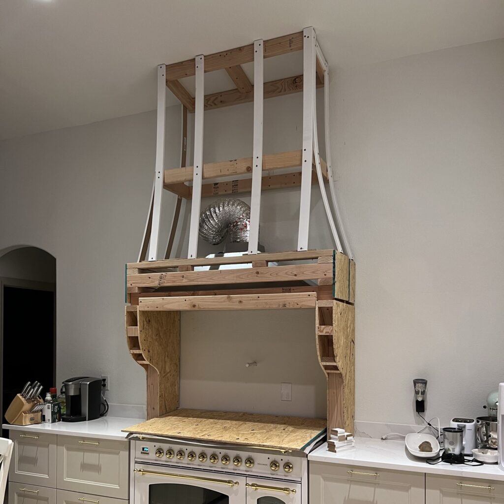 DIY range hood installation 
