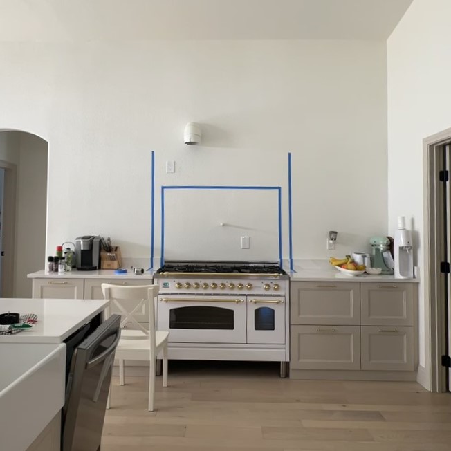 white brass hallman range