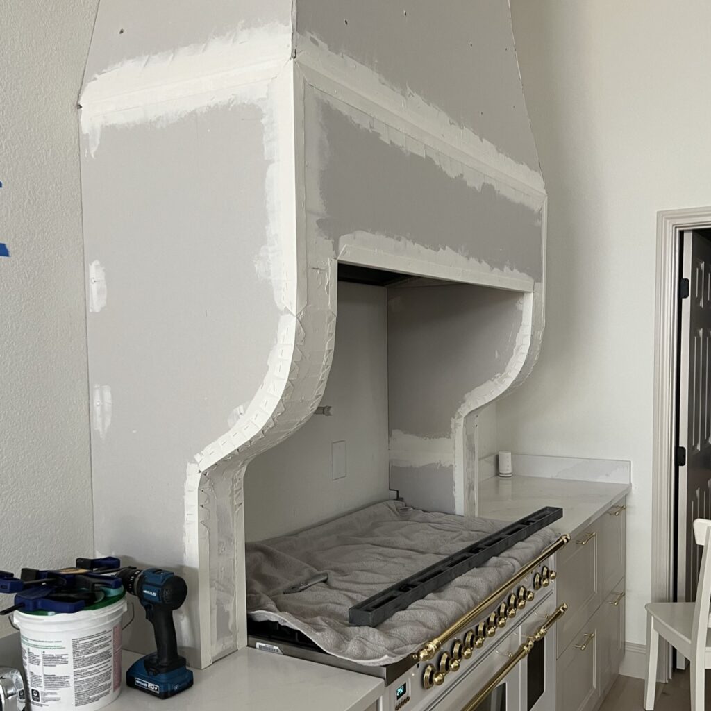 corner bead around corbels