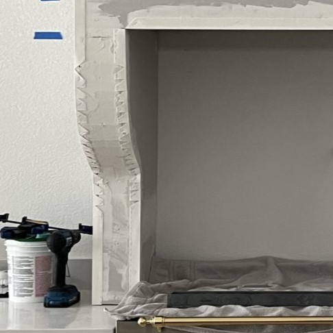 corner bead around corbels