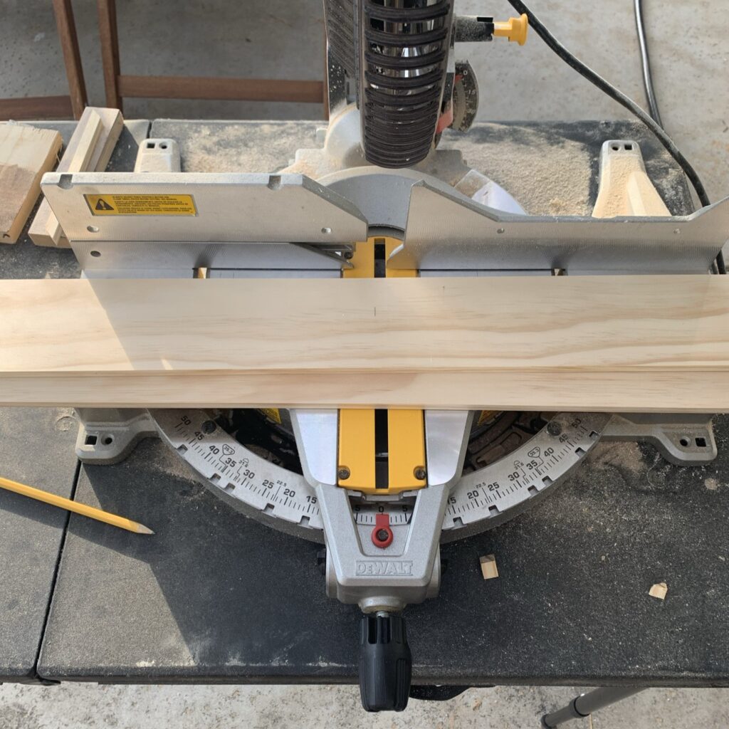 cutting floating shelves