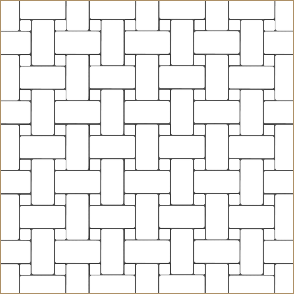 basket weave tile pattern