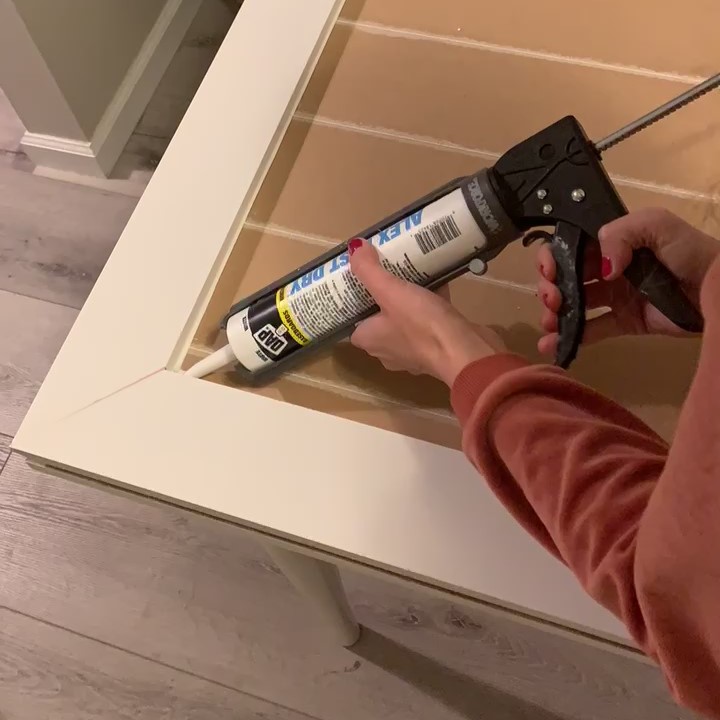 caulking barn door