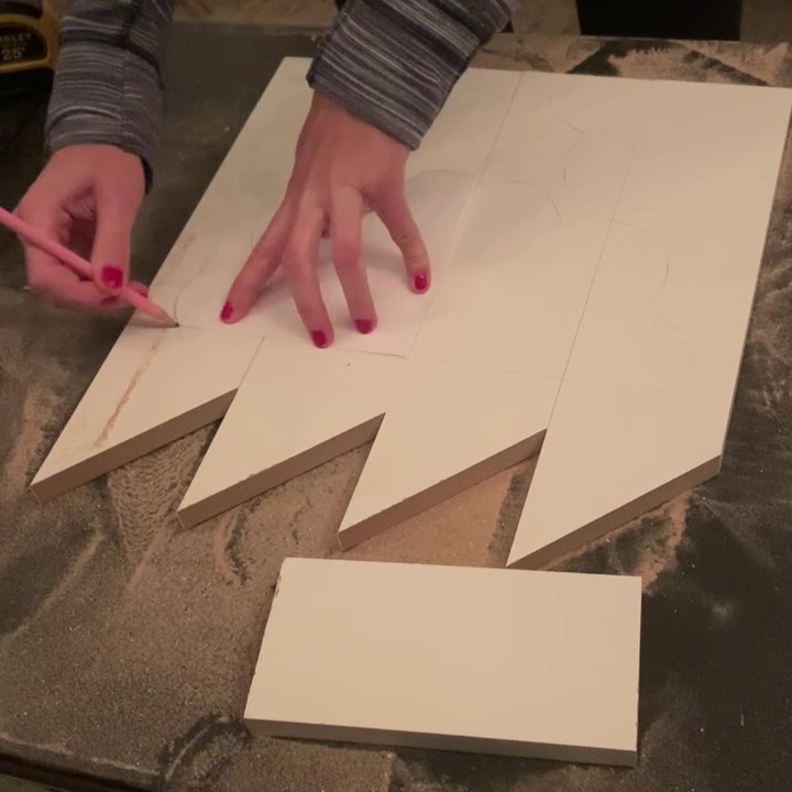 tracing trim detail
