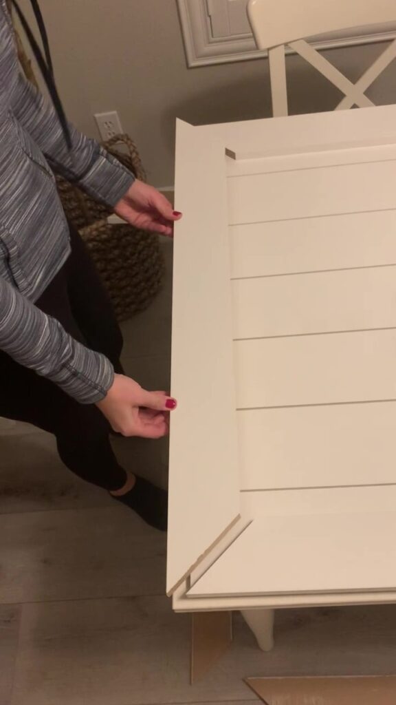 build barndoor with liquid nails