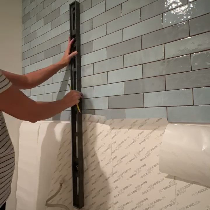 ceramic tile accent wall