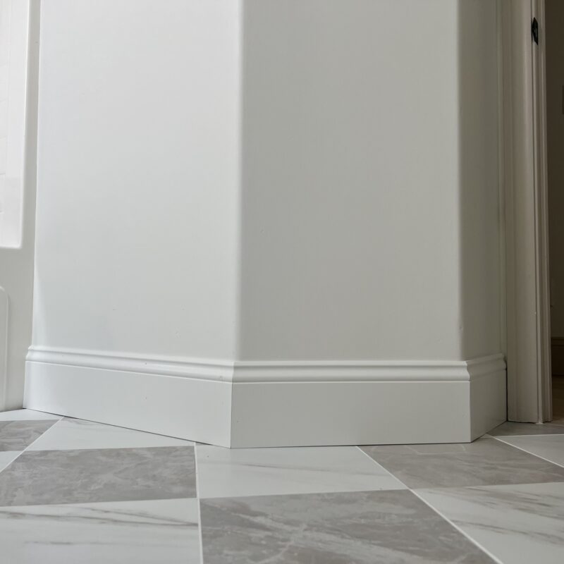 Tile Baseboard Without Shlutter How to Install the Perfect Tile Checkered Floor - haus & hand