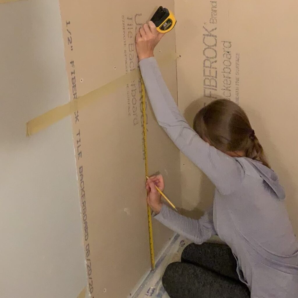 planning shower niche