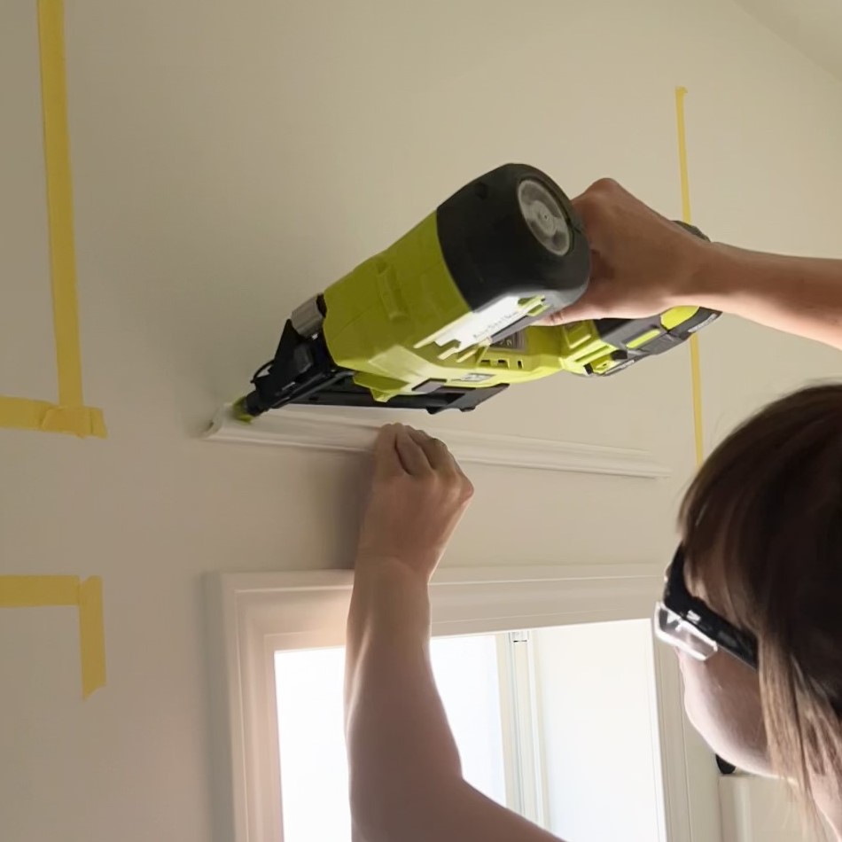 installing diy wall trim