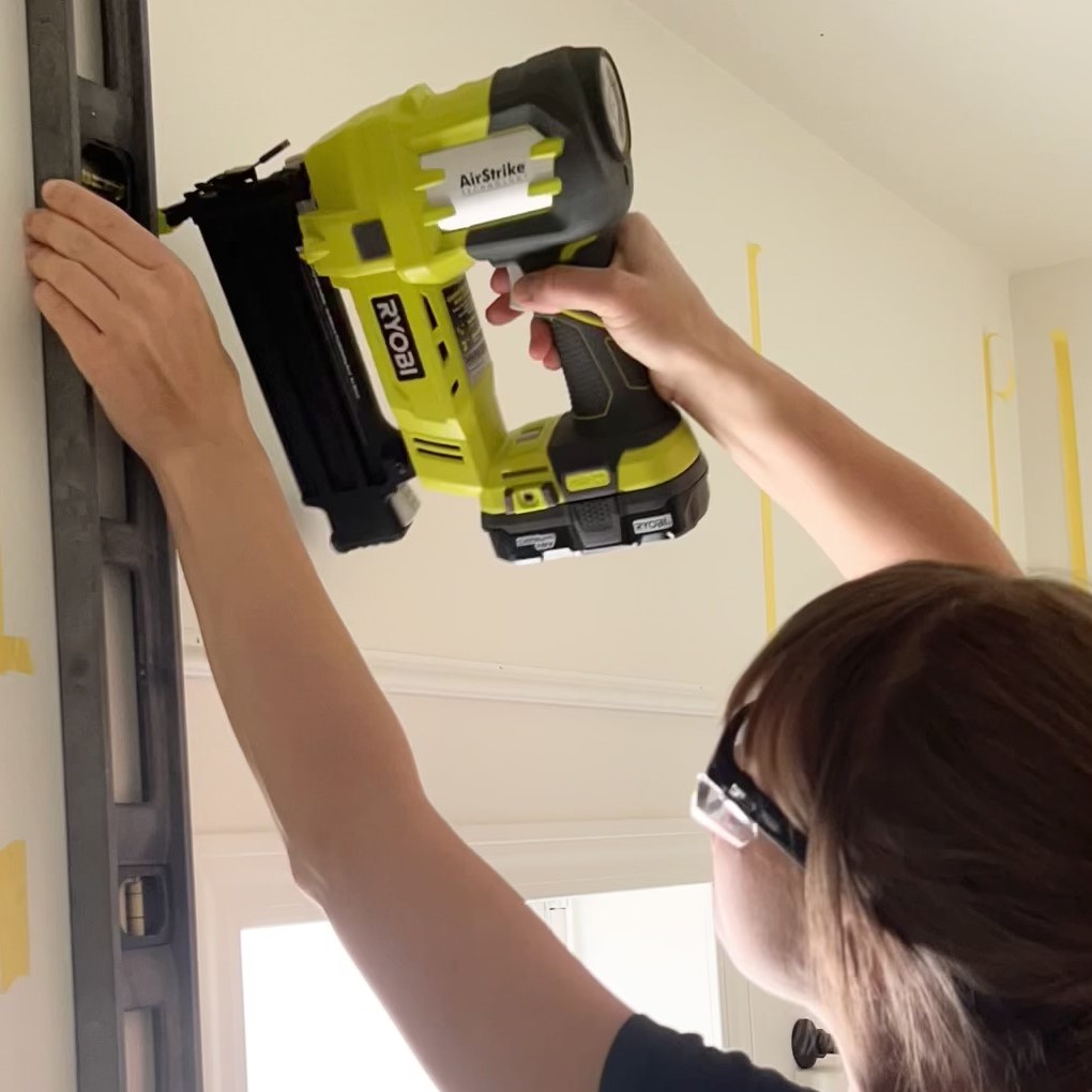 installing diy wall trim