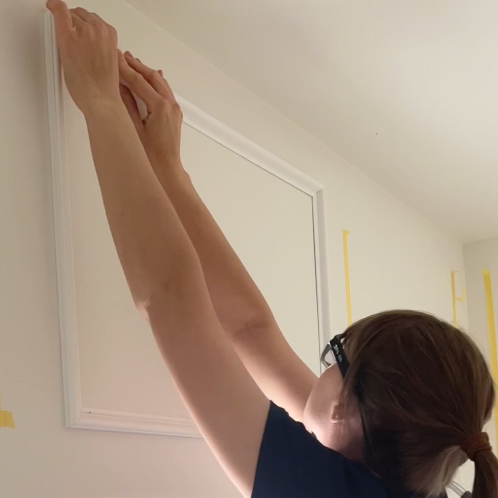 installing diy wall trim