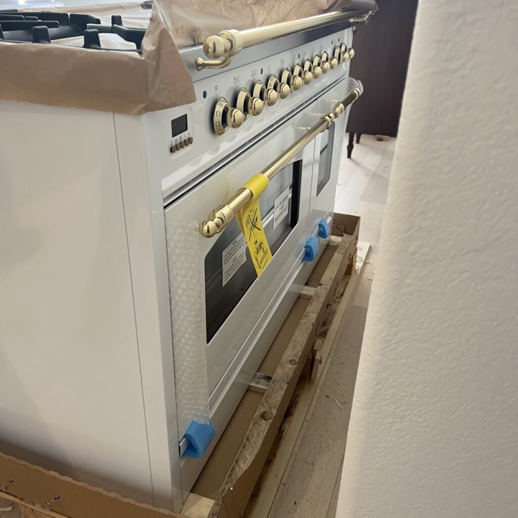 Unpacking Hallman range