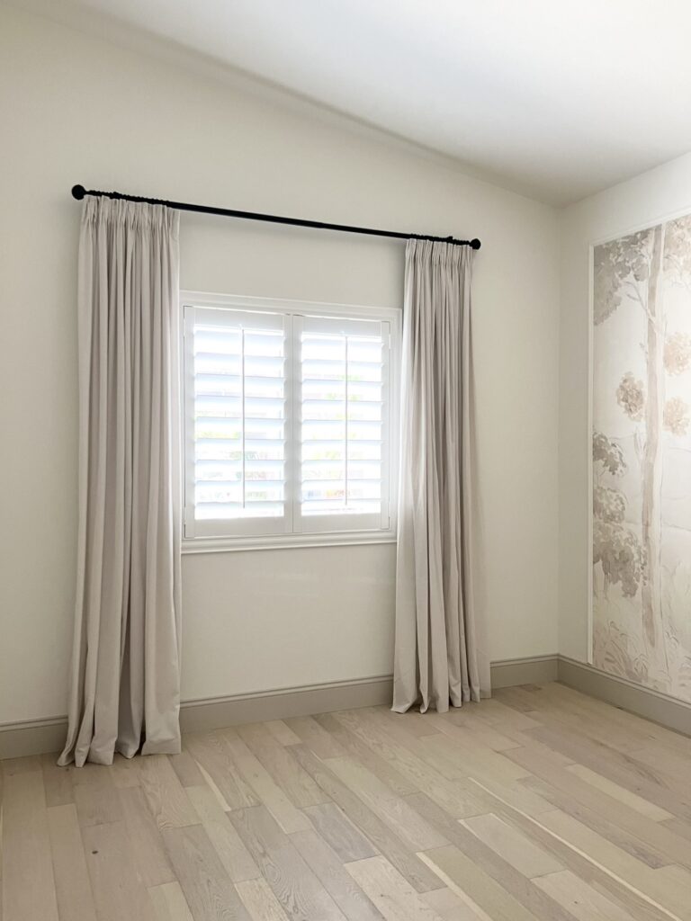 IKEA pinch pleat curtains