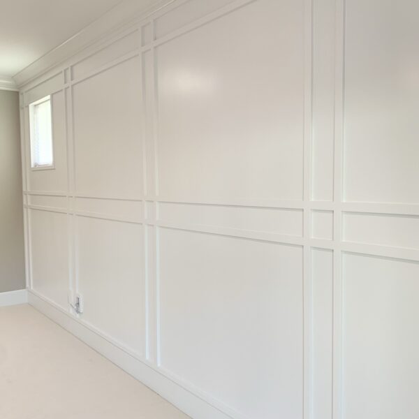 How to Create a DIY Paneling Wall: Plaid Wall Tutorial