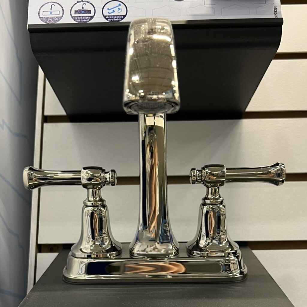 Polished nickel finish