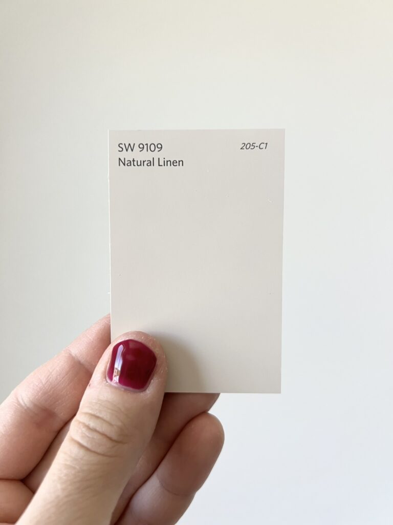 sw 9109 natural linen