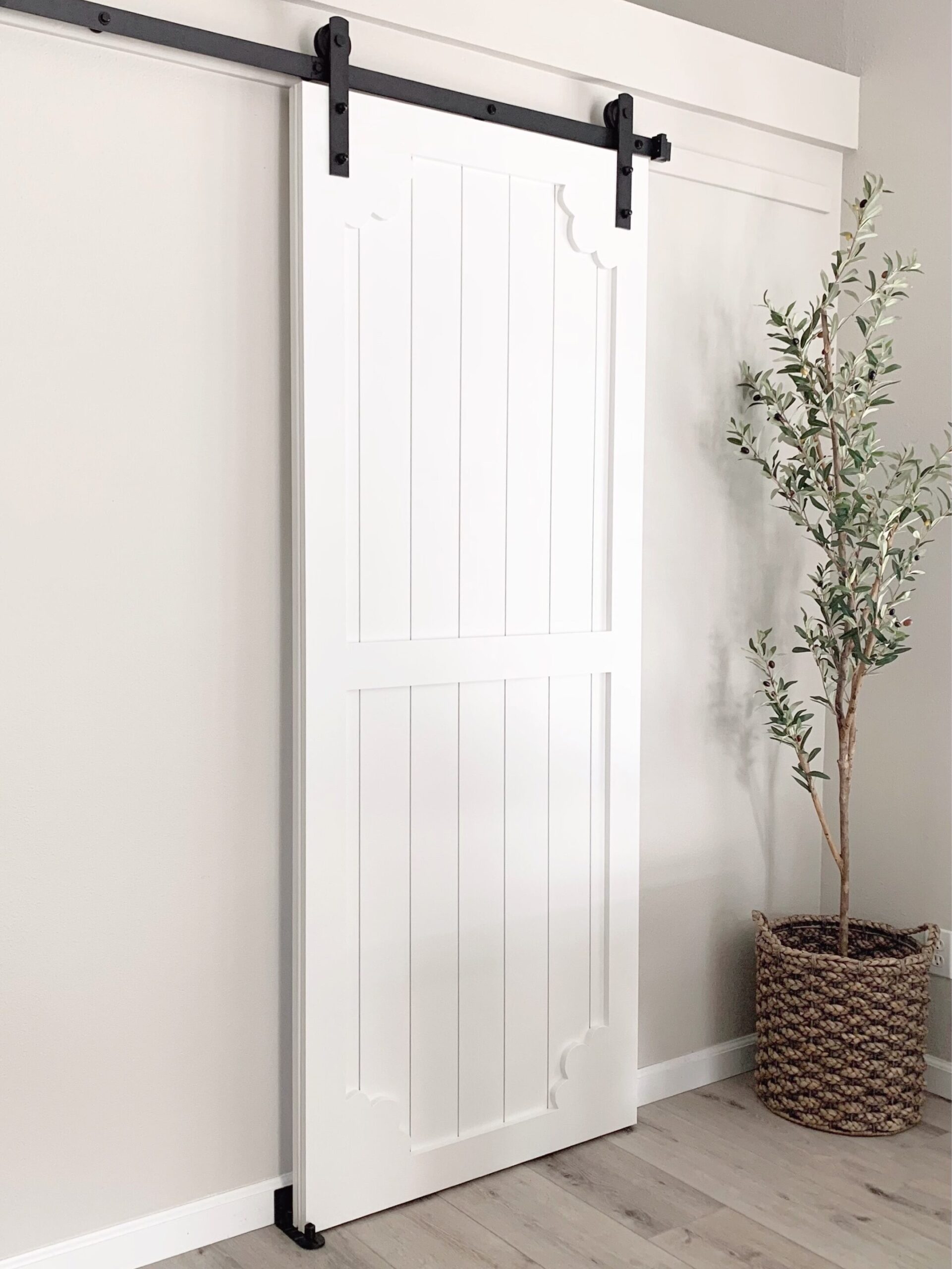 Agreeble Gray walls with Pure White door