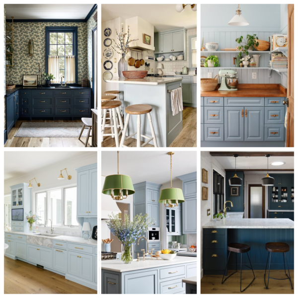 The Most Beautiful Blue Colors for Kitchen Cabinets