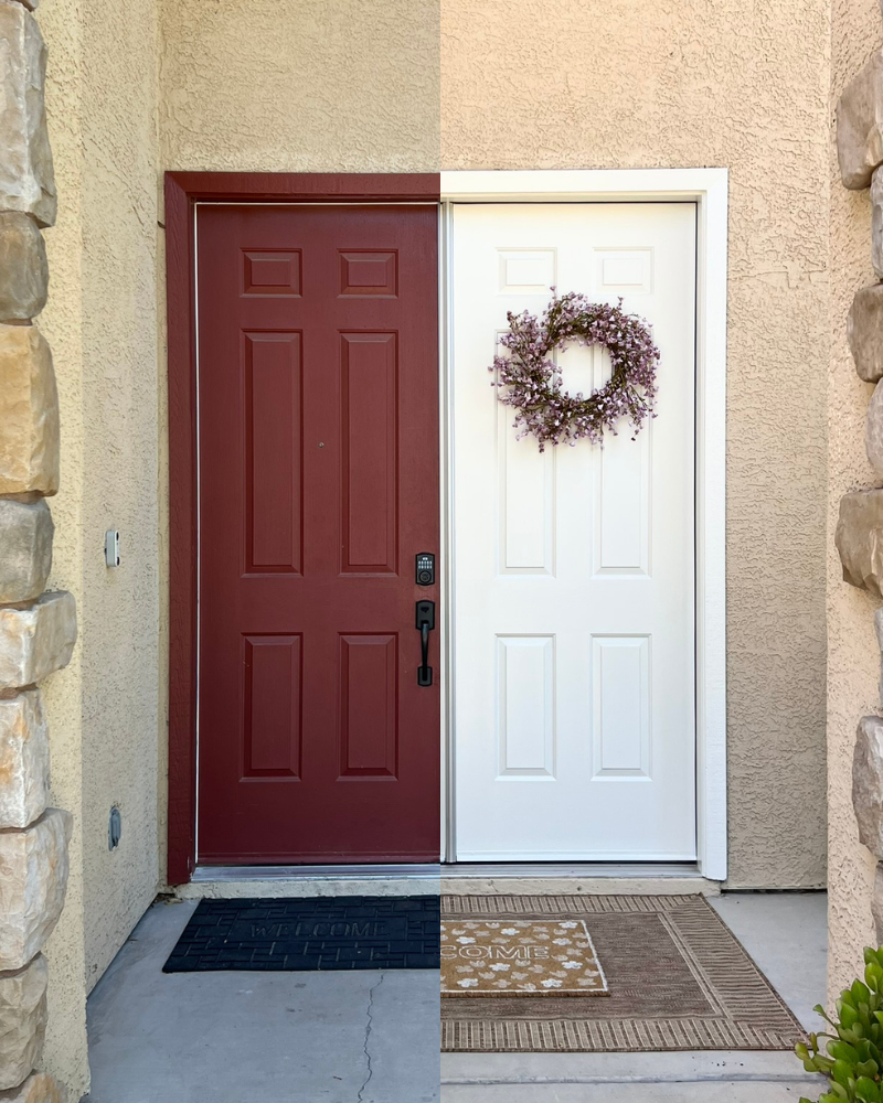 repainting front door