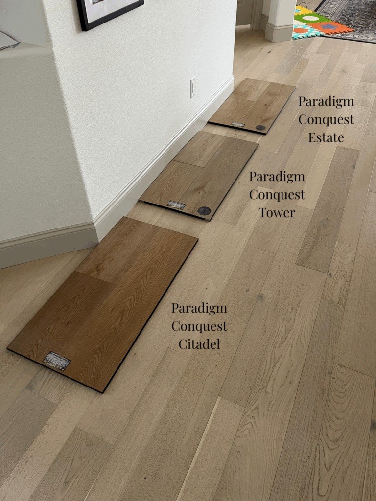 Paradigm Conquest Estate, Paradigm Conquest Tower, Paradigm Conquest Citadel comparison