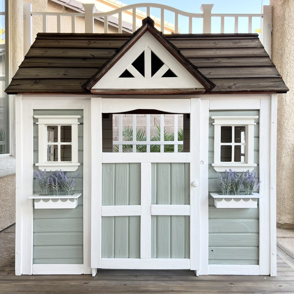 DIY Playhouse Makeover