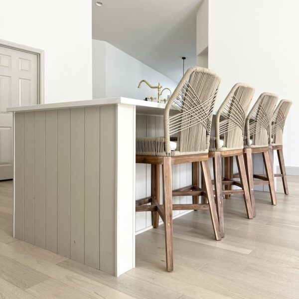 How to Build a Kitchen Island with Seating (Using IKEA Cabinets!)