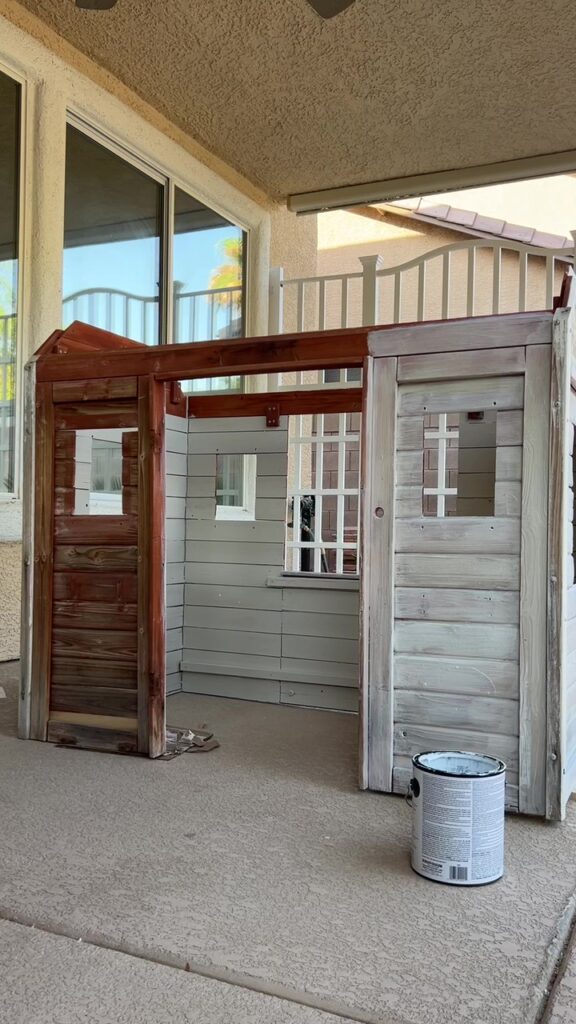 priming and old playhouse