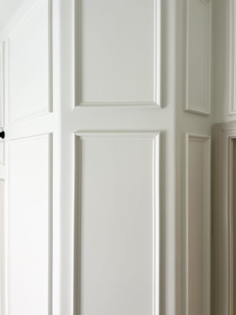 Sherwin Williams Alabaster wall trim
