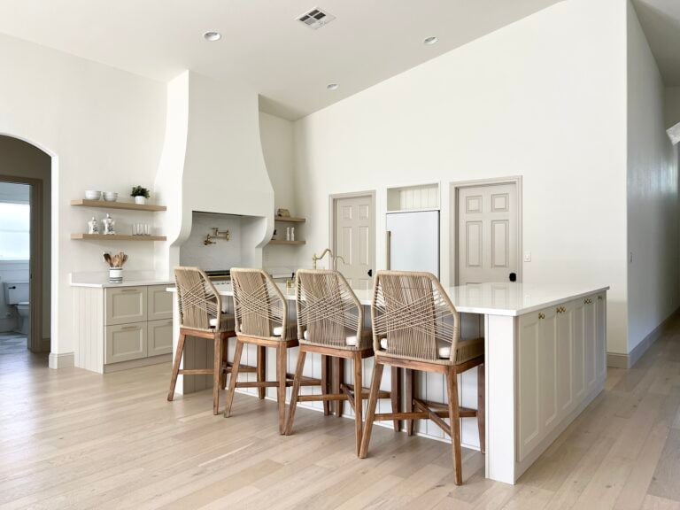 How to Build a Kitchen Island with Seating (Using IKEA Cabinets!)