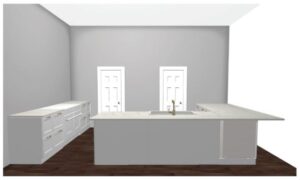 How to Build a Kitchen Island with Seating (Using IKEA Cabinets!)