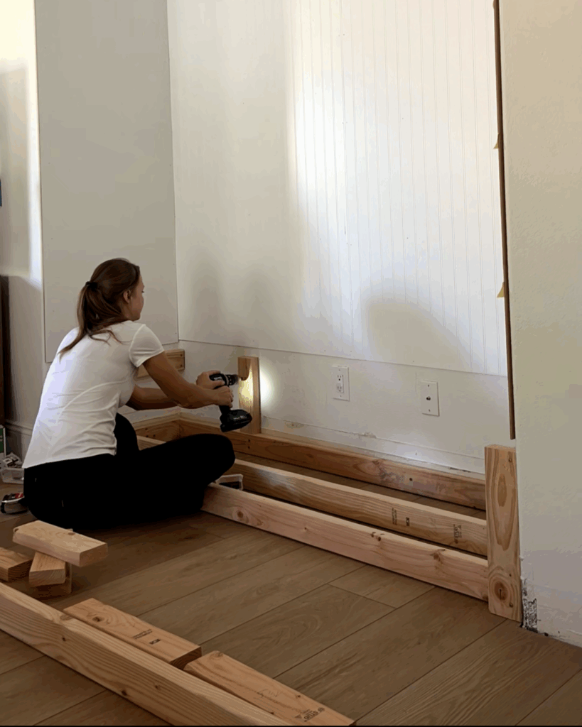 building a diy reading nook bench