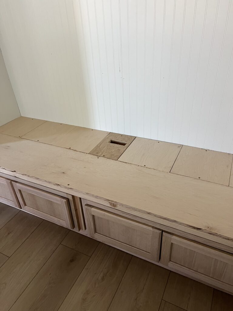 building a reading nook bench