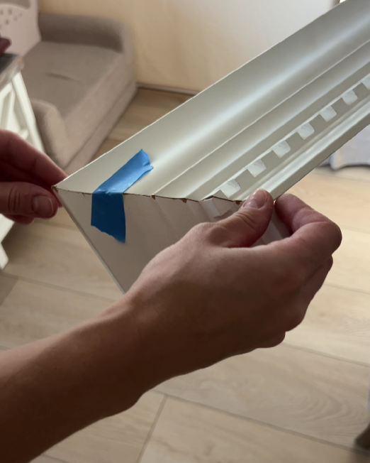 dentil crown fireplace