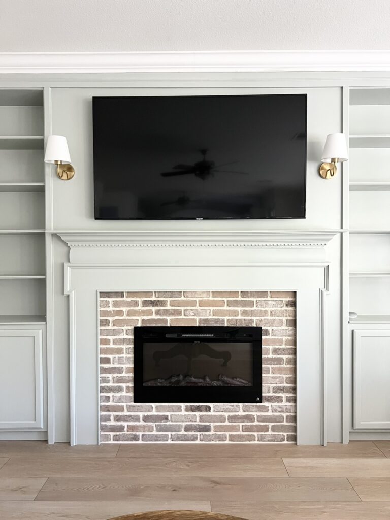 diy fireplace surround and mantel