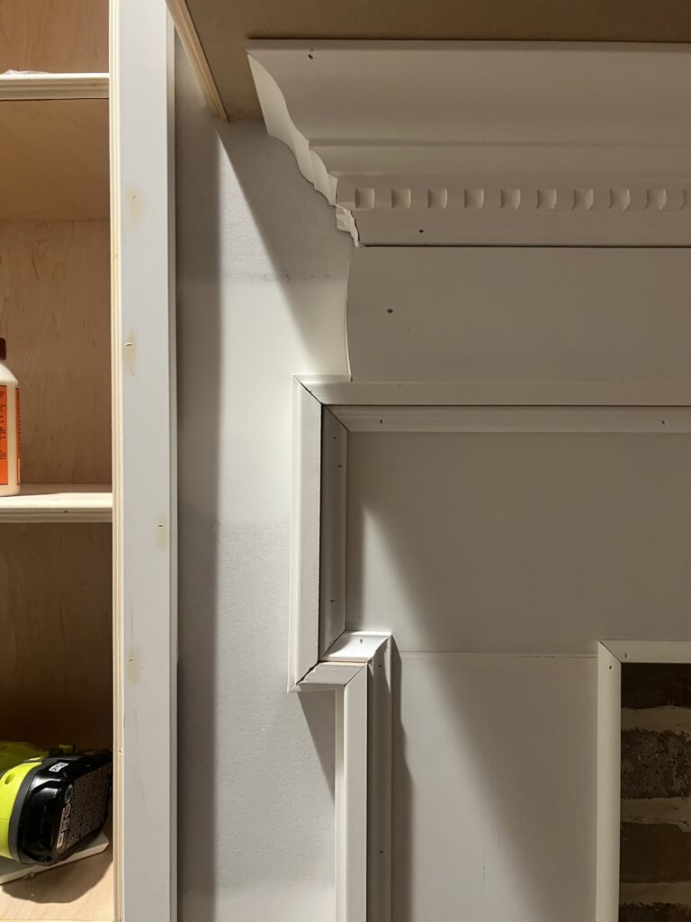diy fireplace mantel
