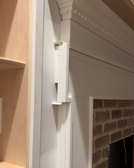 diy fireplace mantel