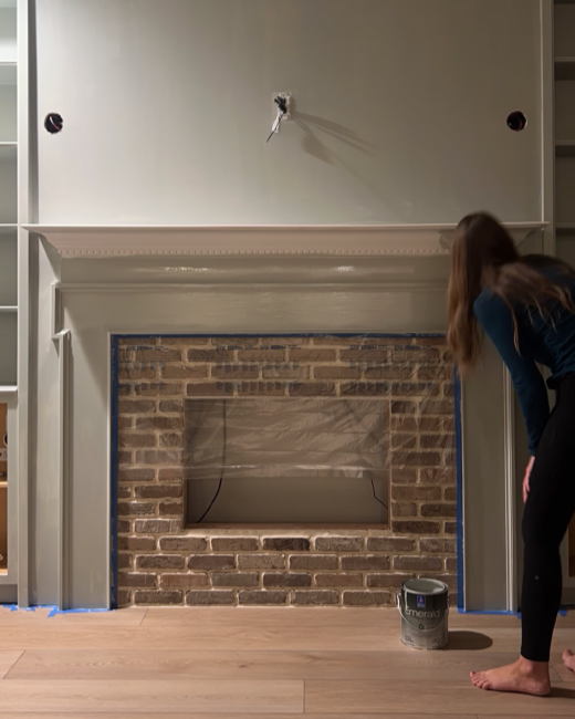 diy fireplace surround for electric fireplace