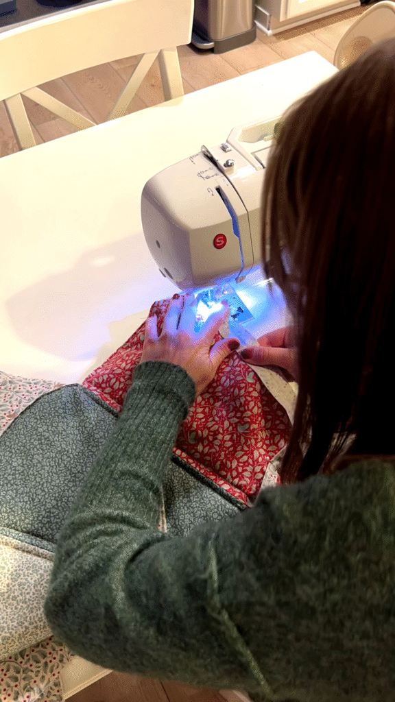 how to sew bias binding