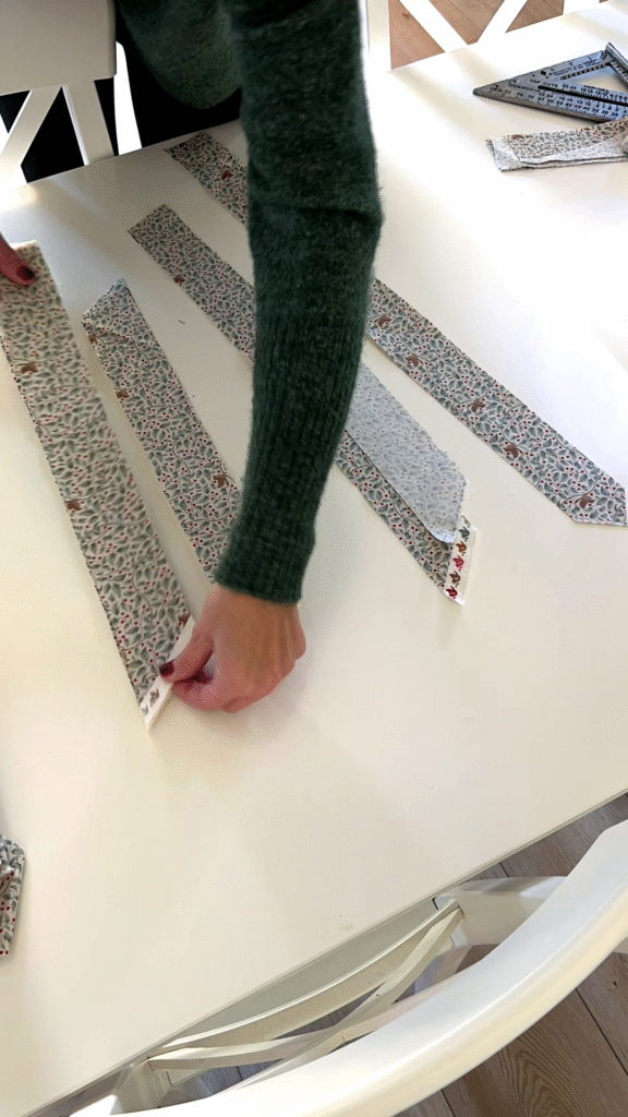 how to cut bias binding