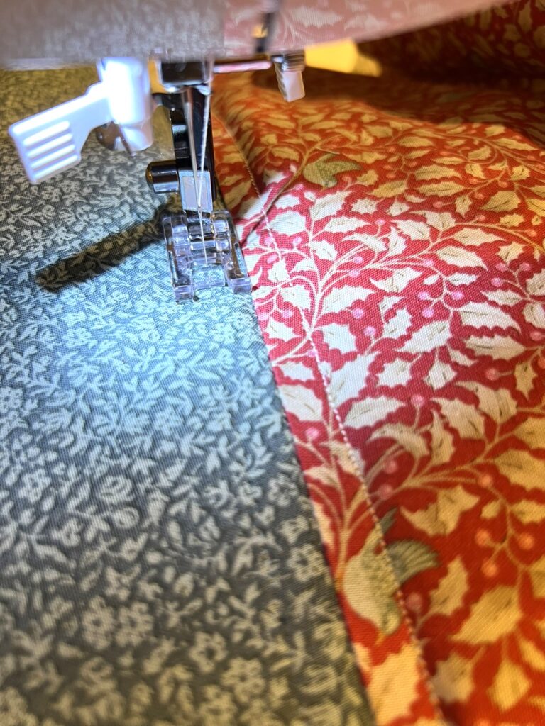 sew christmas tree skirt