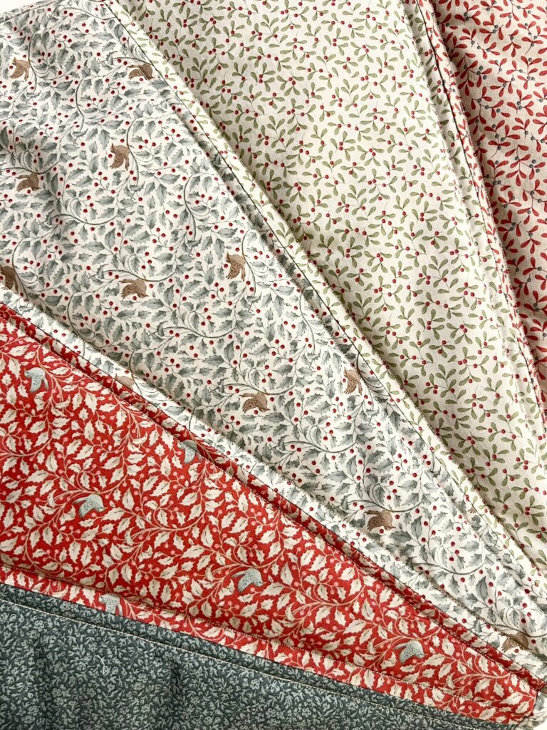 sew christmas tree skirt