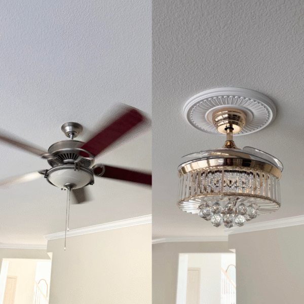 Why We Finally Swapped Our Ceiling Fan for a Fandelier